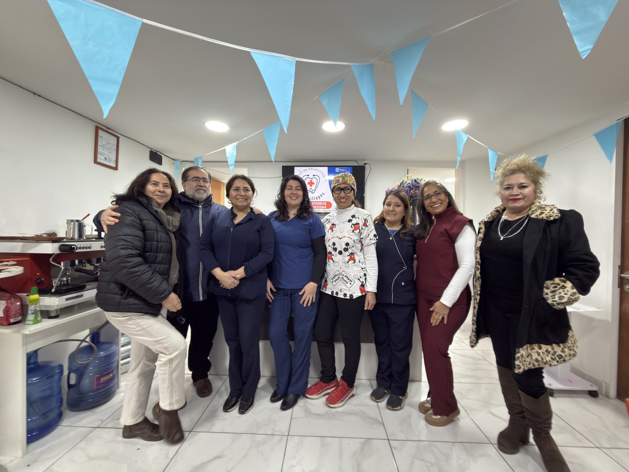 Equipo del Centro de Salud Integral Los Quillayes